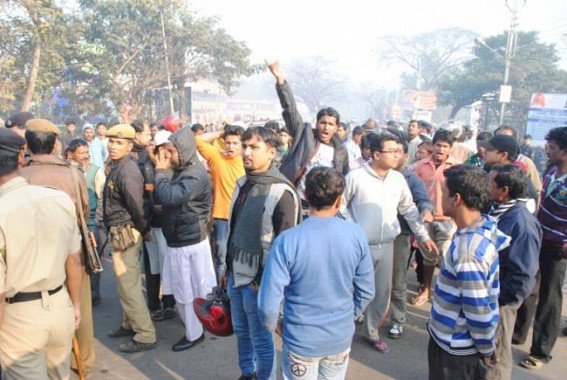  Road blockade over communal clash in Radhanagar, tension prevails